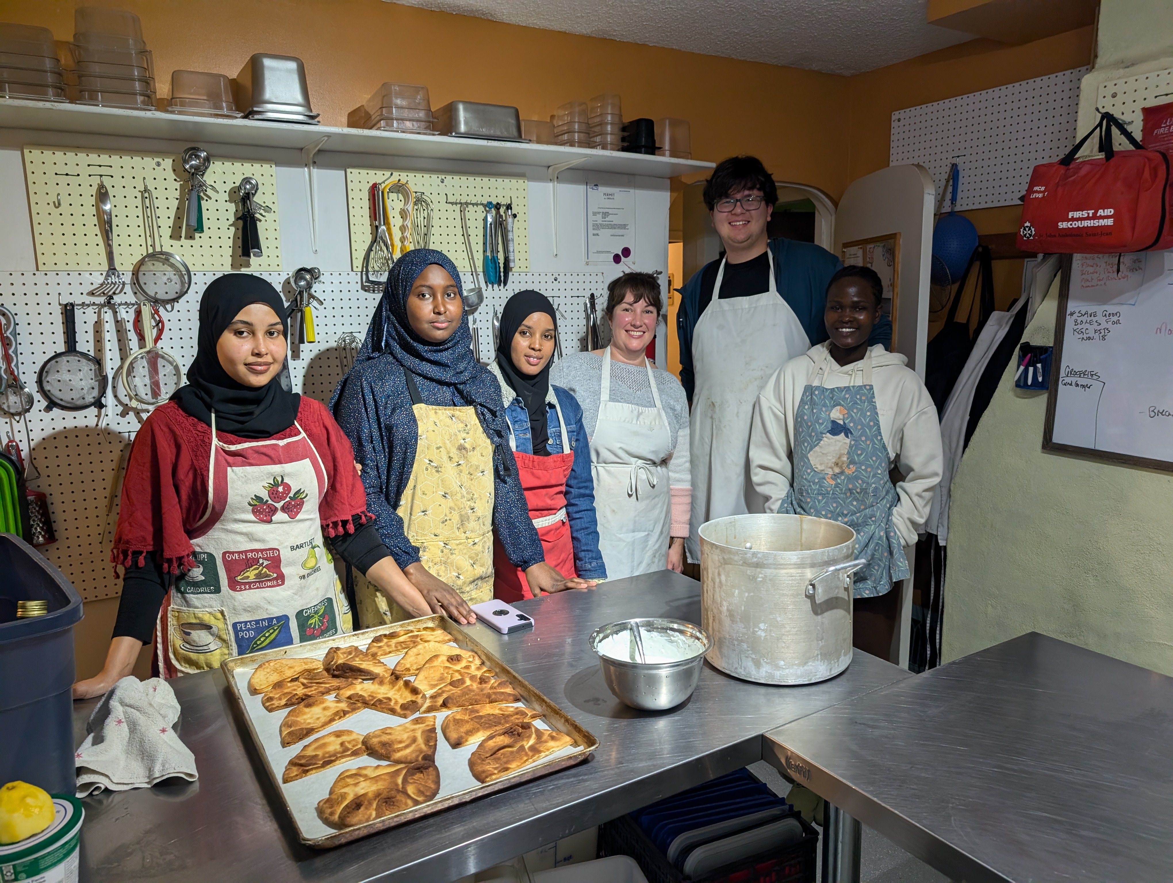 Community cooking class