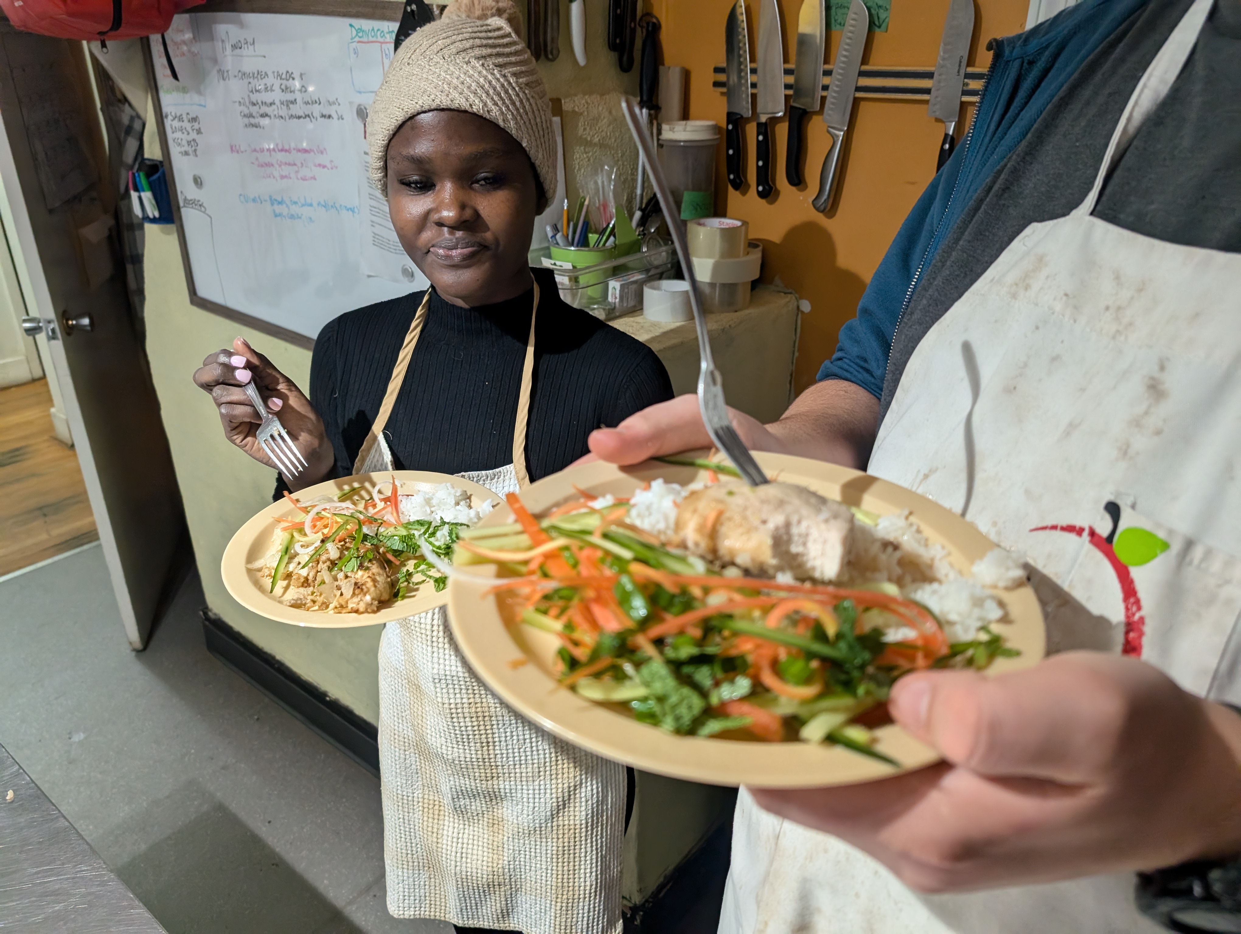 Prepared meal from class