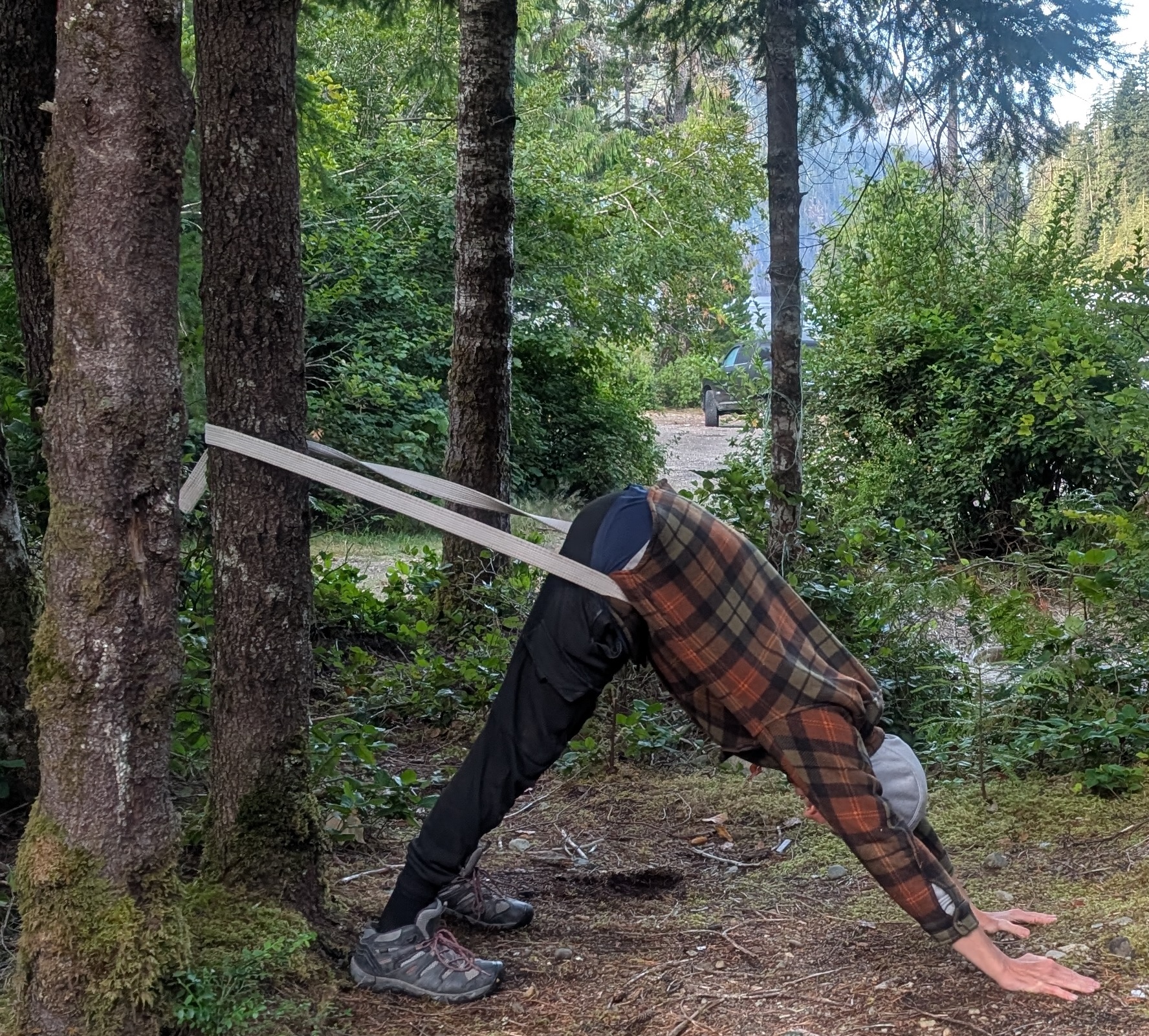 Practicing yoga is a connection with Nature both within and outside ourselves