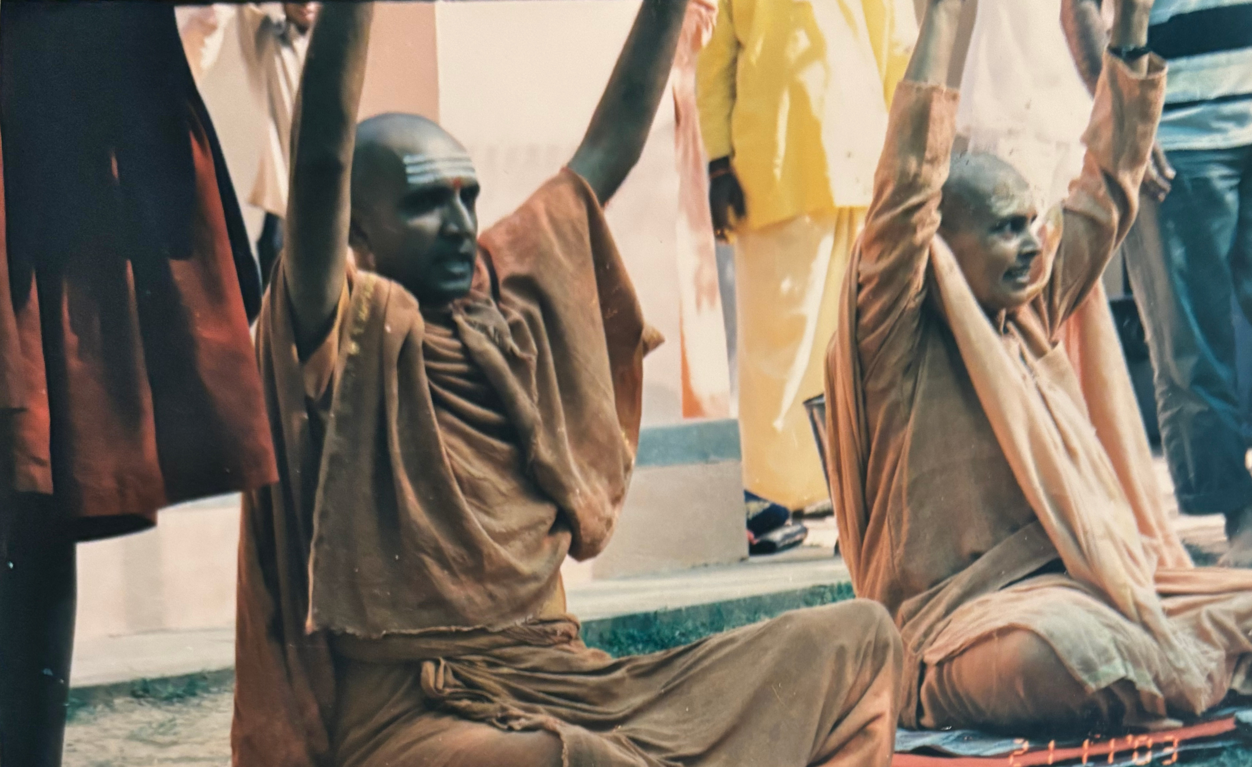 Discovering yoga in Bihar, India
